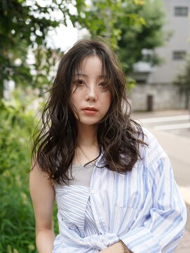 エルズ 大宮店(ailes) 大宮着物ヘア/大人ガーリー/ダークアッシュ/似合わせカット/大宮