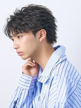 ネクストメンズ 表参道(NEXT men's) サーフカール/スパイキーショート/ブルーブラック/表参道