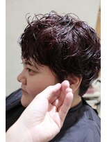 リュドール 名駅(Rue D'or)&nbsp;20～30代/ショートパーマ/ニュアンス