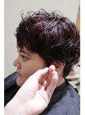 20~30代/ショートパーマ/ニュアンス
