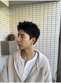#サーフカール#スパイキーショート#ブルーブラック#船橋