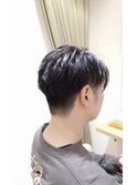 刈り上げスッキリスタイル