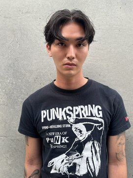 ランズサンズ 表参道(runsuns) メンズカットパーマ/メンズパーマ/学割U24/センターパート