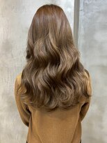 エリマ 調布(elima)&nbsp;調布ブリーチなしダブルカラーミルクティーベージュグレージュ