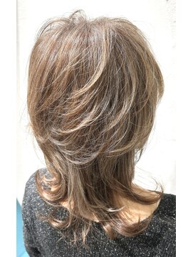 美容室 スタジアム(Stadium) 髪質改善　ウルフ　アッシュカラー