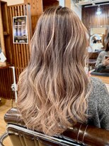 ブリッツ レボ(BLITZ-REVO)&nbsp;着物ヘア/ダークアッシュ/ミディアムレイヤーカット/柏駅