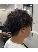 波巻きスパイラルパーマ