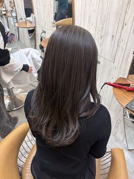 ロンドアジュール 横浜(Lond azur) ココアベージュ/バーガンディ/ショート/髪質改善/縮毛矯正/横浜