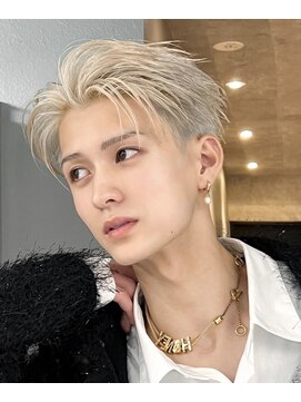 ゴールド 大阪 梅田店(GOALD) ハイトーンかきあげセンターパート