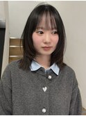 【 YOKE 】ミディアムレイヤーフェイスレイヤー小顔