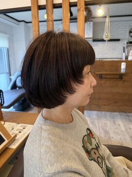 ラニ ヘアーアイラッシュ(lani hair eyelash) ミニマムマッシュ×ピンクブラウン