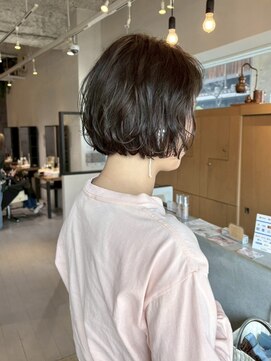 マッシュ グランバーズ 布施(MASHU GRANDVASE) 【東大阪布施】ウェーブも可愛いコンパクトボブ