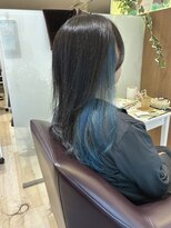 エル バイ ファースト(L by first) 【L by first】エメラルドグリーンインナーカラー