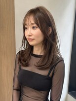 ノラ ギンザ(NORA GINZA) シースルーバング×レイヤーカット 20代30代40代50代