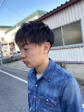 ガジロウ 美容室 蛾次郎 ツーセクマッシュ