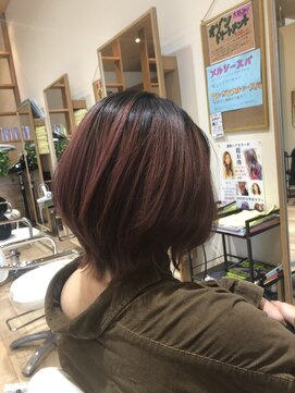 インプレス フレスポ恵み野店(impres) レッドグラデーション★