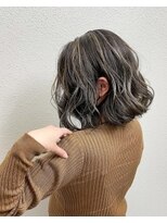 アウルム ヘアアンドスパ(aurum hair&spa) 【ミディアム】グレージュハイライト☆