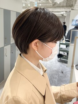 ラベスト キョウト(LOVEST) マッシュショート/ショートボブ/アッシュ/シースルーバング