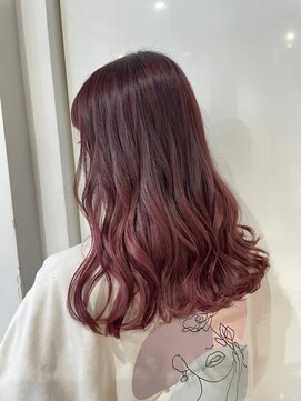 シエスタ バイ アンブルリュクス(siesta by amble luxe) ピンク系グラデーションカラー