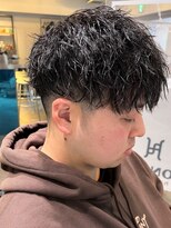 フリーク バーバーショップ 都島店(FREAK BARBER SHOP)&nbsp;ツイストスパイラルパーマ