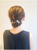 お呼ばれヘアセット☆