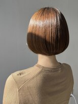 エヌポータル(N portal)&nbsp;フラットな丸みボブ スタイリング楽々 艶がすごい！ビフォー付き