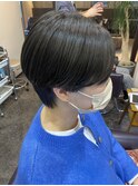 ブルーブラック ハンサムショート