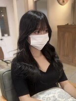 ジーニー 千葉(GENiE) ヨシンモリ/韓国ヘア/顔周り/コリアンブラック【佐藤詩門】