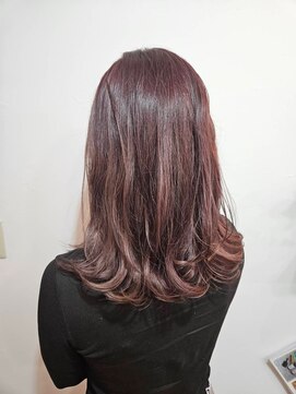 ツムグ 代官山 中目黒(TUMUGU) カシスピンクココアブラウンジュエリーカラー大人かわいい