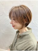 魅せるグレイヘア×大人美人ショート