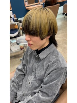 ノート ヘアーサロン(NOTE HAIR SALON) ウルフ×アンブレラカラー