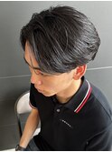 メンズマッシュパーマニュアンスパーマスパイラルパーマ刈り上げ