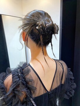 エマエコル(Emma ecole) Emma ecole結婚式/二次会/パーティー/カチモリヘア/ヘアアレンジ