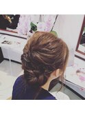 結婚式お呼ばれヘア
