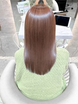 ロンド ブランシュ 錦糸町北口(Lond blanche) 前髪アンブレラカラーこなれミディイメチェンウェーブパーマ