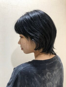 ヴァンカウンシル 豊橋店(Van Council) 暗髪おしゃれ♪ブルーブラック☆