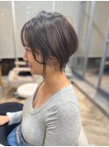 前下がりショートボブ