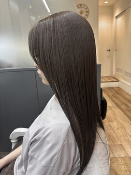 スペラヘアー 船橋店(SpeRa hair) 髪質改善エアンストリートメント/赤み消しカラー/ブルージュ