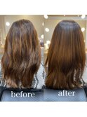 髪質改善、エステカラー・白髪染め　30代、40代、50代
