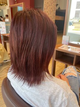 スピーディーカラー 高崎上佐野店 派手すぎずおしゃれに　絶妙な大人カラー