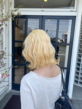 ラグ バイ シゲルカットクラブ 神田久志本店(lag) ブロンドカラー
