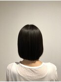 ボブ×酸性ストレート