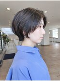 丸みショート/ショートカット/ショートヘア/20代/30代/40代