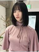 レイヤーカットフェイスレイヤーミディアムレイヤー