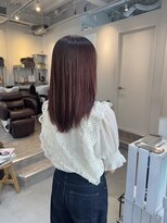 ロカ 表参道(loka)&nbsp;チェリーレッド[表参道/ブリーチ/ハイライト]Mai