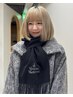 【高田指名限定】カット（ショート・ボブ）+ ダブルカラー