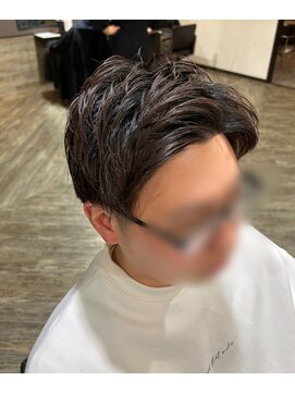 ダンディゾン ブルー 神楽坂(Dans Dix ans bleu) 【Dans Dix ans】アップバングで爽やかに☆