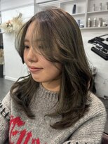 アオ(AO。)&nbsp;オリーブベージュ/ベージュカラー/透明感カラー/アッシュ