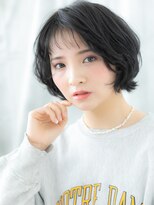 ドクターズ サロン ラブ(Dr's Salon LAB)&nbsp;大人かわいい暗髪ゆる巻くびれボブs古河20代30代