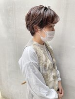 ノート(note) ショートパーマ